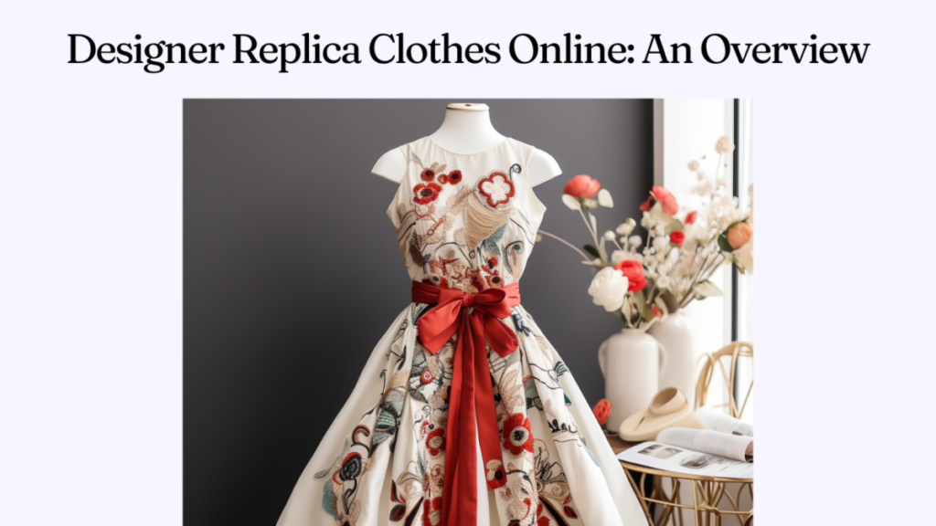 Designer Replica Clothes Online: An Overview