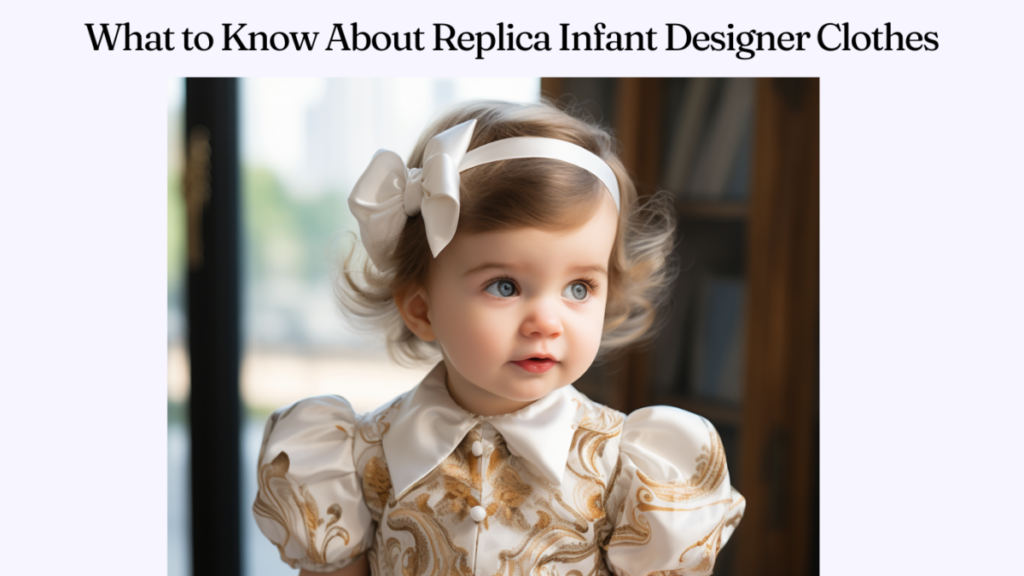 What to Know About Replica Infant Designer Clothes