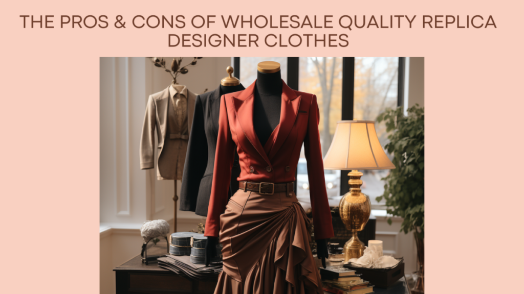 The Pros & Cons of Wholesale Quality Replica Designer Clothes